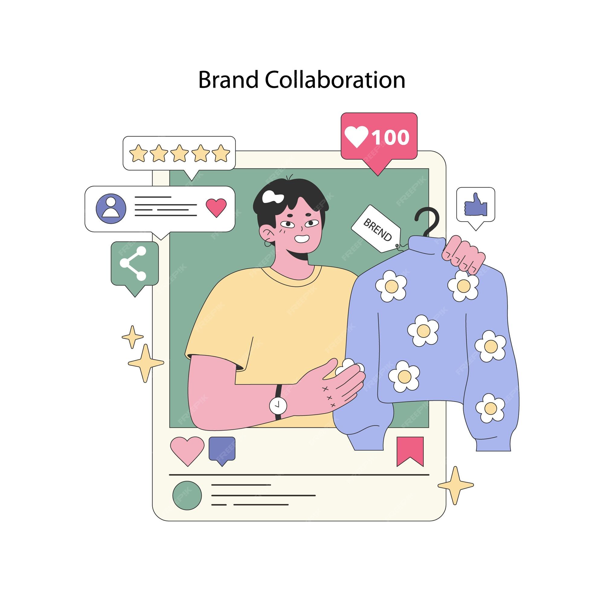 social influencers flat vector illustration 277904 35747